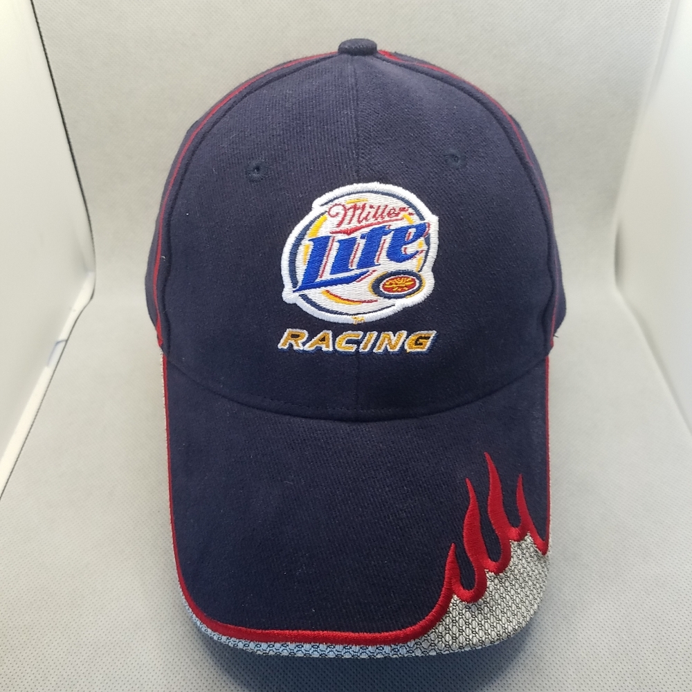 Miller Lite Racing Adjustable Baseball Hat